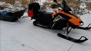 Stealth Captain 150 (went to the spring and a little about the sleds)