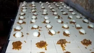 Egg puffs and Veg Puffs Making in Bakery | Bakery Foods