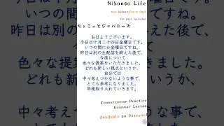 日本語音声日記 Japanese Audio Diary: 10/24/2025 