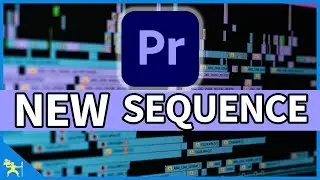 How to create a new sequence in Adobe Premiere Pro - Tutorial