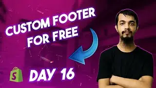 How to Create Custom Footer For Free in Shopify 👉 How to Edit Shopify Dawn Theme Footer