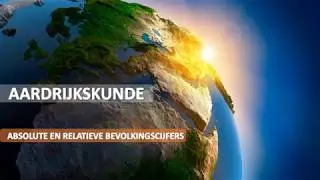 Absolute en relatieve bevolkingcijfers