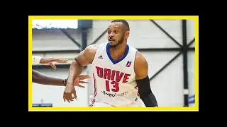 Zeke Upshaw of Grand Rapids Drive collapses during NBA G League game