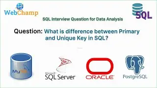 SQL Que 6: What is the Difference Between Primary Key and Unique Key in SQL | Explained in Detail