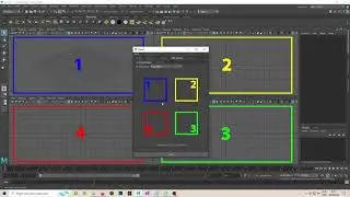 Autodesk Maya 2020, Panel Layout