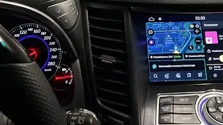 Качественный монитор с Android 10 для Nissan Infiniti 06IT (2007-2017)