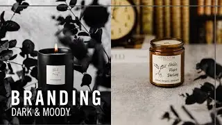 How to create dark + moody photos for YOUR brand