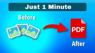 Multiple Image to Pdf || Image to Pdf || Convert Images to Pdf || Convert Multiple jpg to Pdf