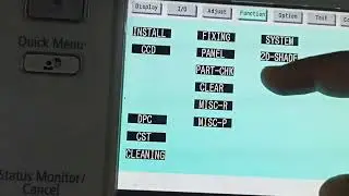 cara clear error di mesin fotocopy ira 6255 yang keluar E00001 - 00010