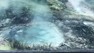 45 Minutes of Pure Tranquility: Clear Blue Hot Springs Ambience | Pink noise