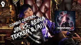TEKKEN 8 JIN VS REINA (AI) | TEAMEX #exgamerstore