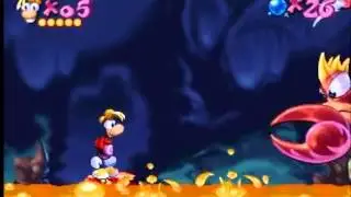Rayman - Mr.Skops battle (Part 1 AND 2)