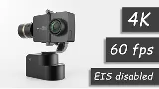 Yi Handheld Gimbal - Test 4K 60 fps - No EIS