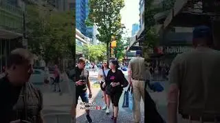 I'm on #Robson #Street 🇨🇦, #westendvancouver #downtown #vancouver #shorts