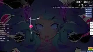 「osu!」- DECO 27 - Ghost Rule [N a s y a's Extra] (7.05 stars) FAIL :(