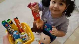 Rüya Arkadaşlarıyla Abur Cubur Saklama Oyunu Oynuyor‎‫دي دي ميدو - لولو | قناة وناسة‬‎
