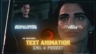 AE Inspired Text Animation like 