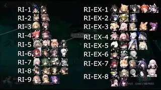 [Arknights] Great Chief Gavial's Return, No Repeat Operators Challenge (3 Star + 4 Star Only)