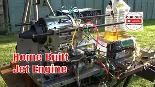 DuB-EnG: Home Made Jet Engine - How it works - Live demonstration - Midlands Model Engineering 2024