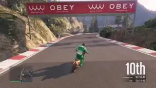 GTA5 ONLINE (XBOX1) Sunt Race #3