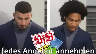 FC 25: 🤑 ULTIMATIVER AUSVERKAUF !!! 😱 JEDES ANGEBOT ANNEHMEN !!! 🔥 Karriere Challenge mit Stuttgart