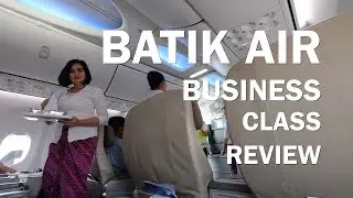 BATIK AIR BUSINESS CLASS BALI TO JAKARTA! - BOEING 737-900ER