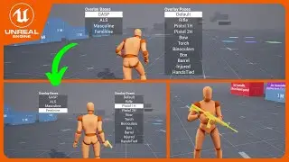 GASP ALS Multi Layering Overlays - Hand IK - Free Unreal Project on GitHub