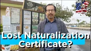 Lost Naturalization Certificate?