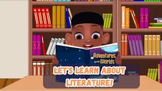 What Is Literature? 📚 | English Lesson for Kids (Grade 2–3). English for beginners. ESL