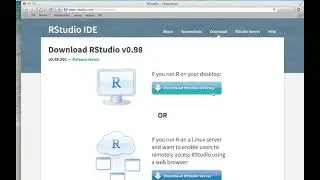 Installing R Studio Mac