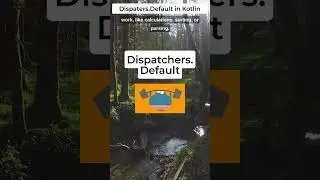41. Kotlin Dispatchers.Default Explained: 60 Second Teaser ⏰ | BackToCoding Shorts