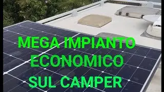MEGA PHOTOVOLTAIC SYSTEM, ECONOMIC FOR CAMPER