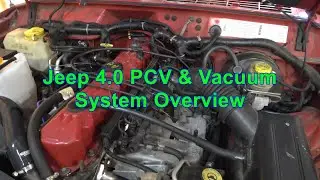 Jeep 4.0 LITER PCV / CCV & Vacuum System Overview. YJ, XJ, ZJ, WJ, TJ, 4.0 6cyl