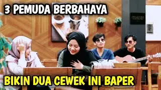 PRANK SHOLAWAT!! 3 REMAJA BERULAH BERBAHAYA SAMPAI 2 CEWEK INI BAPER PARAH²AN