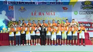 Ra mắt câu lạc bộ Pickleball Trống Đồng Việt