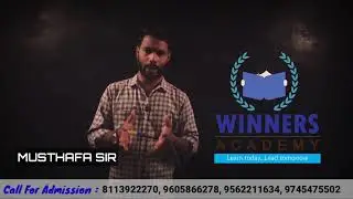 WINNERS ACADEMY SSLC ONLINE CLASS | ADMISSION STARTED