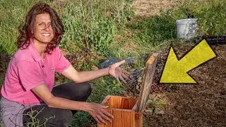 LOMBRICOMPOSTIERA PER ORTO. MOLTIPLICATORE DI LOMBRICHI FAI DA TE
