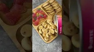 Filling platter with sweets