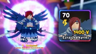 [NEW] Evolved *Godspeed* Erza (Valkyrie) Showcase | Anime Adventures | ROBLOX