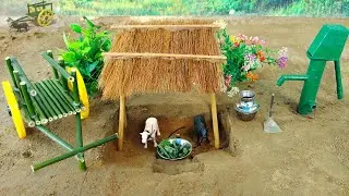 बैलगाड़ी घर पर कैसे बनाएं| How to make a Bullock cart | cow shed | horse stable | house of animals