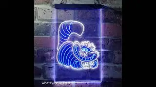 Alice in Wonderland Cheshire Cat LED Neon Sign