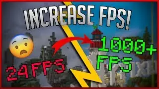 How To DRAMATICALLY Improve Your FPS In Minecraft! ANY VERSION!!! (Updated 2019 Tutorial)