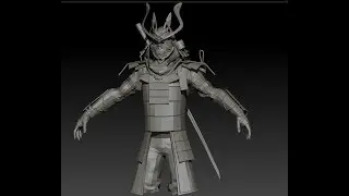 Делаем перса на конкурс от artstation  ( retopolog ия в 3d coat)