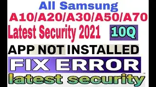 Samsung A30/A30s Android Q10 FRP BYPASS New Method 2021 Without Pc