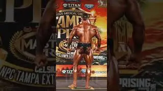 Justin Badurina Solo Posing | Classic Physique Pro | Tampa Pro 2024 #tampapro #olympiaqualifier #usa