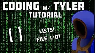 LISTS AND FILE IO! :: Python Coding Tutorials :: 5