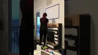 [Time lapse] DIY Electric Fireplace