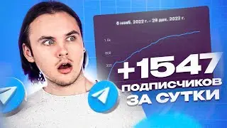 БЫСТРЫЕ ПОДПИСЧИКИ В ТЕЛЕГРАМ / КАК РАСКРУТИТЬ ТЕЛЕГРАМ КАНАЛ