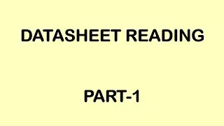 How to read Datasheet like a Pro | Part-1 | BMP280