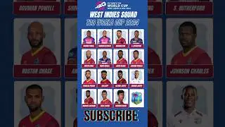 west Indies squad icc t20 world cup 2024 